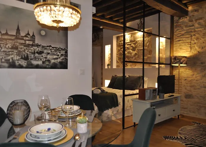 公寓 Lofts Amantes De Toledo- Loft Alcazar 托萊多